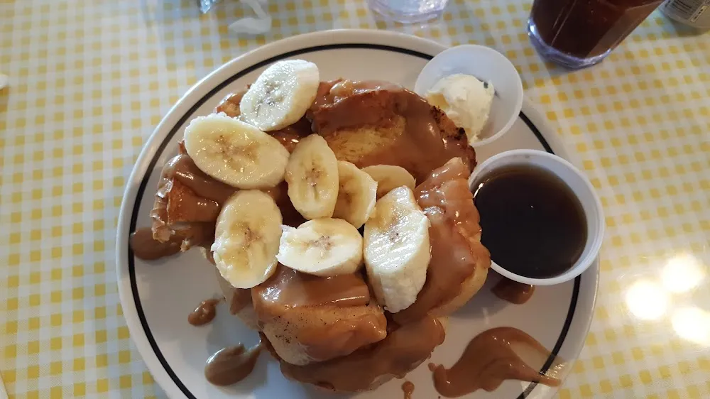 Peanut Butter and Banana French Toast